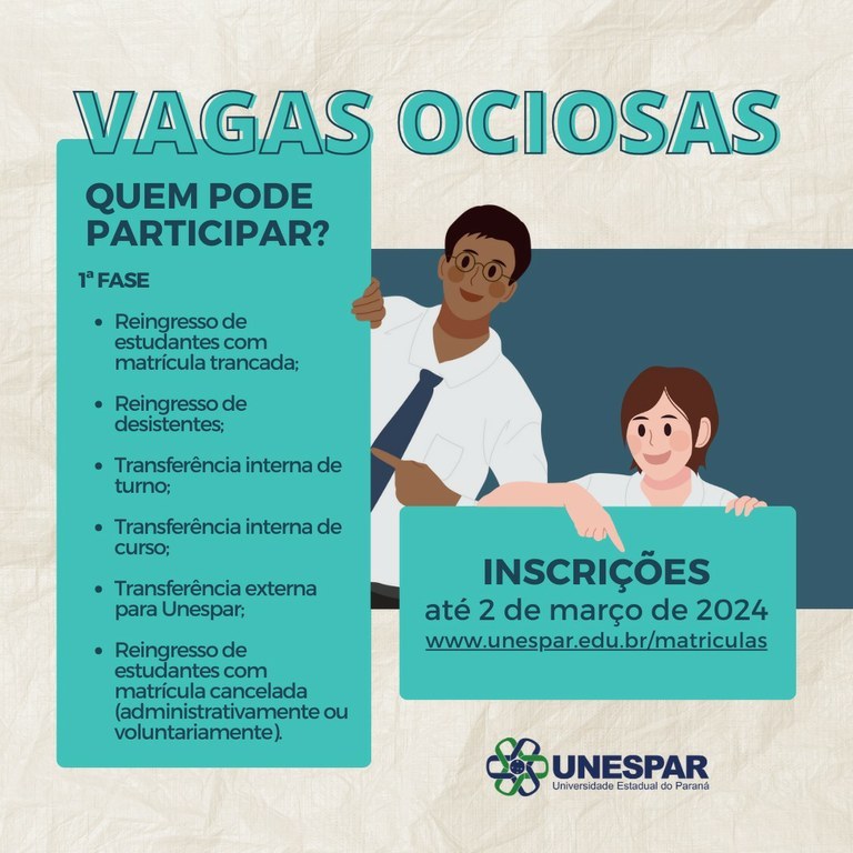 Vagas Ociosas